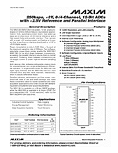DataSheet MAX1263B pdf